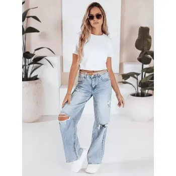 Dámské džíny DSTREET UY2805 SVĚTLE MODRÁ L