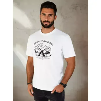 Pánské triko DSTREET RX5412 BÍLÁ XXL