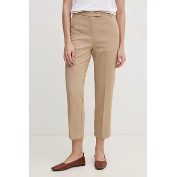 Kalhoty Tommy Hilfiger WW0WW44090 béžová 80X, vel. 40