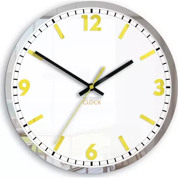 Hodiny Nástěnné hodiny Solar 30 cm žluté