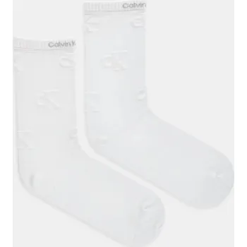 Dámské ponožky Ponožky Calvin Klein Jeans 701232643 bílá 00X, vel. ONE SIZE