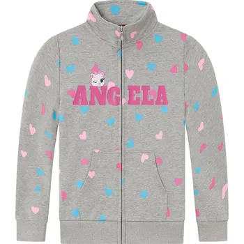 Chlapecká mikina Dívčí mikina - Wolf M2455, šedá Barva: Šedá, Velikost: 122