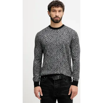 Dámské oblečení Svetr z hedvábné směsi Guess JARROD M5BR11.Z0442 šedá 90X, vel. S