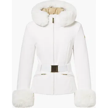 Dámská bunda Goldbergh bunda Prezioso Ski Jacket Faux Border cream 40