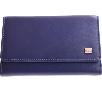 Dámská luxusní kožená peněženka KUBÁT | modrá | 7370662 Modrá PL
