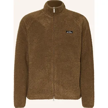 Pánská bunda Les Deux Pánská Bunda Z Medvídčí Kůže Creed, hnědá, 48