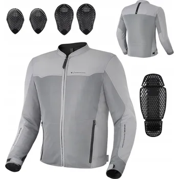 Moto bunda SHIMA OPENAIR PÁNSKÁ ŠEDÁ MOTOROVÁ BUNDA vel. XXL