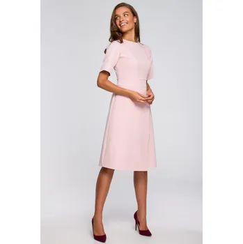 Dámské šaty Klasické midi koktejlové šaty Stylove , velikost L