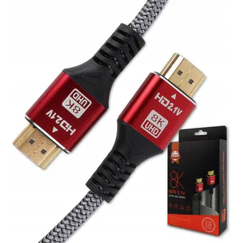 Video kabel Kabel JZRO HDMI 2.1 8K 4K ULTRA HD VYSOKORYCHLOSTNÍ KABEL 2m HDMI - HDMI 2 m