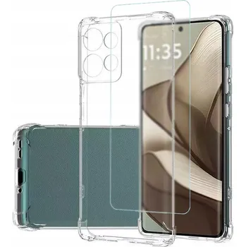 Pouzdro na mobilní telefon Zadní Kryt SUPERO pro Motorola Edge 60 Pro, průhledný