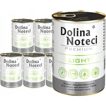 Krmivo pro psa Dolina Noteci Premium Light Vlhké krmivo pro psy s nadváhou, sada 12x400g
