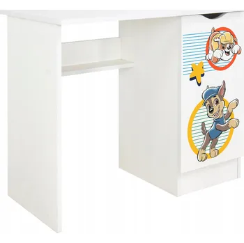 Psací stůl Obdélníkový psací stůl Leomark 90 x 50 x 77 cm bílý