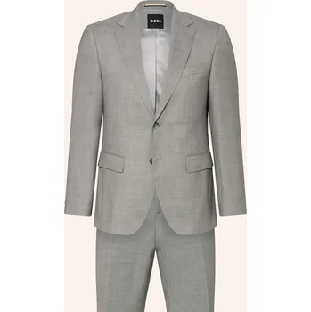 Pánské sako Boss Pánský Oblek Jeckson Regular Fit, stříbrná, 102