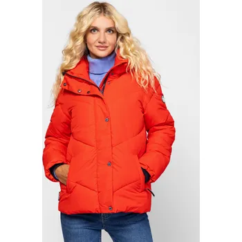 Dámská zimní bunda HEAVY TOOLS NEMSI Barva: Red, Velikost: L