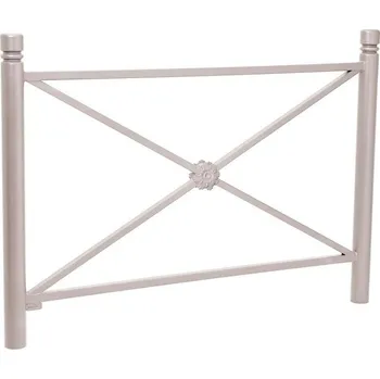 Zábradlí Procity Zábradlí Province délka 1572 mm, hlavice City, jednoduchý kříž s růžicí, barva šedá RAL7044