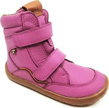 Dívčí obuv Froddo Barefoot zimní boty s membránou G3160246-8 Fuxia EUR 30