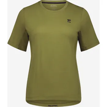 cyklistický dres Dámské tričko Mons Royale Tarn Merino T-Shirt - Zelené Velikost: L