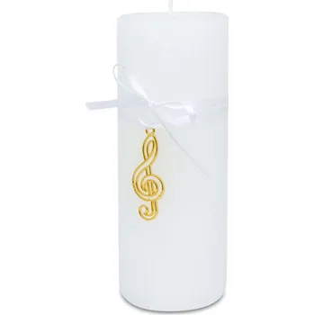 Svíčka Vonná svíčka Nobile - válec 140 Barva: Šedá harmonie