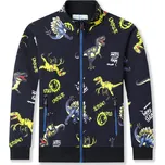 Chlapecká mikina - KUGO HC9302, tmavě modrá Barva: Modrá tmavě, Velikost: 98