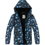 Chlapecká podzimní bunda, zateplená - Wolf & Wolfie B2561, černá / dinosauři Barva: Černá, Velikost: 104