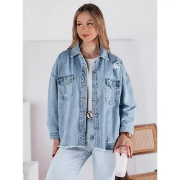 Dámská cargo bunda Dámská bunda DSTREET TY4794 MODRÁ S/M