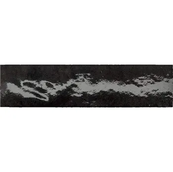 Obklad Marca Corona Miniature Soda Obklad Nero Magma 6 x24 cm, lesklý, J382