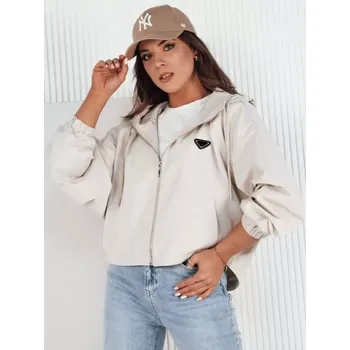 Světle béžová oversize lehká bunda CATRAL TY4191 Velikost: ONE SIZE