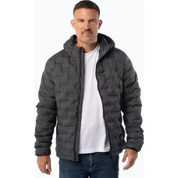 Pánská zimní bunda Pitbull Camino Quilted Hooded graphite