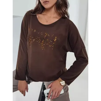 Dámské tričko Dámské triko DSTREET PERFSTYLE R2667 KARAMELOVÁ unisize