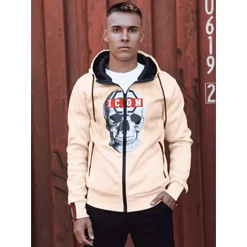 Pánská mikina Pánská mikina DSTREET bx5839 BÉŽOVÁ XL