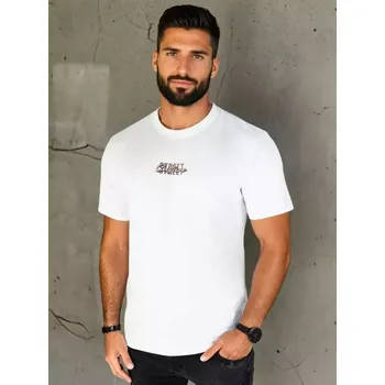 Pánské triko DSTREET RX5421 BÍLÁ XL