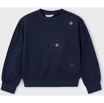 Chlapecká mikina Dětská mikina Mayoral tmavomodrá barva, s aplikací, 4478 4478.6C.Mini.9BYH 59X, vel. 110