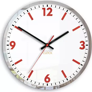 Hodiny Nástěnné hodiny Solar 30 cm červené