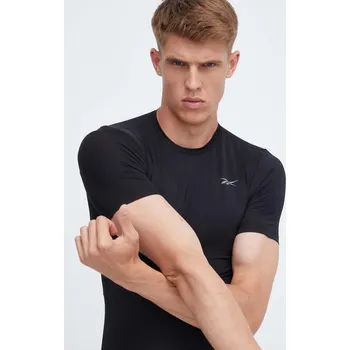 Tréninkové tričko Reebok Compression černá barva 100070386 99X, vel. XL