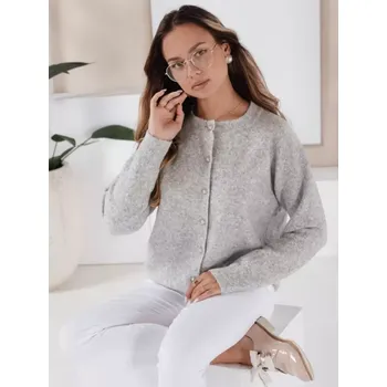 Dámský svetr Dámský svetr DSTREET MY2513 SVĚTLE ŠEDÁ M/L