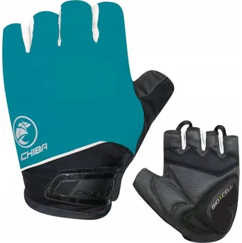 Cyklistické rukavice Cyklistické rukavice Chiba M modré