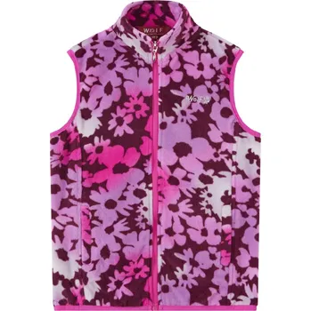 Dívčí flísová vesta - Wolf B2442, vínová Barva: Vínová, Velikost: 116