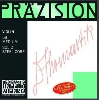 Příslušenství pro strunný nástroj Thomastik Präzision 50 E Violin 4/4 Medium Struny pro housle