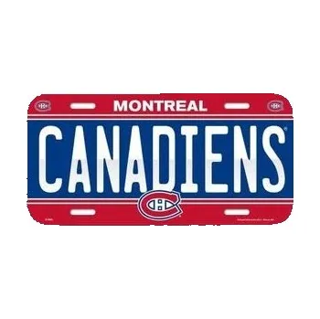 Plechová cedule Cedule Montreal Canadiens NHL License Plate Banner