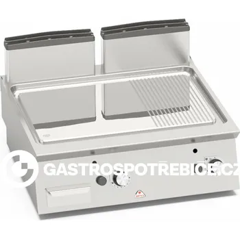 Kuchyňský gril Plyn. grilovací plotna Bertos SG7FM8B-2/CPD