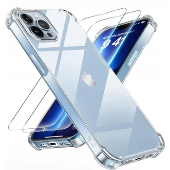 Pouzdro na mobilní telefon Pouzdro pro Apple iPhone 13 Pro - 360° Ochrana, Anti Shock Kryt + 2 Skla
