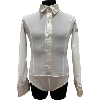 dance-pOint | Košile dětské body princes bílá lycra - -vyberte velikost-