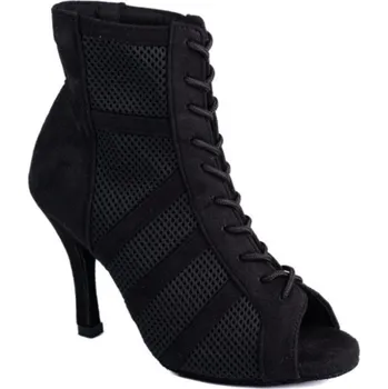 Dámské tenisky HDS Henzély | Dámské taneční boty HDS T1 Flirt Nubuck/mesh 8,5cm - 25,5