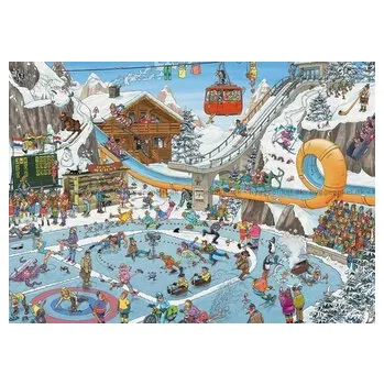 Puzzle JUMBO Puzzle JvH Zimní hry 1000 dílků