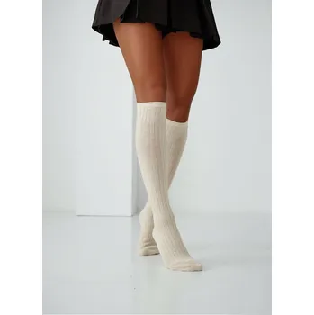 Pánské ponožky Podkolenky Milena 1627-001 Vlna 35-41 černá 37-41