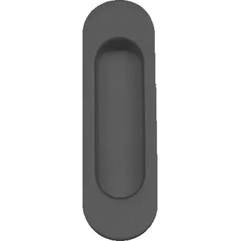 MP KOVÁNÍ FT - Mušle oválna bez otvoru - 3665AC Povrch: ANT - Antracit