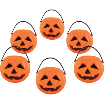 Party dekorace Funny Fashion - Sada mini dýně Halloween 6ks