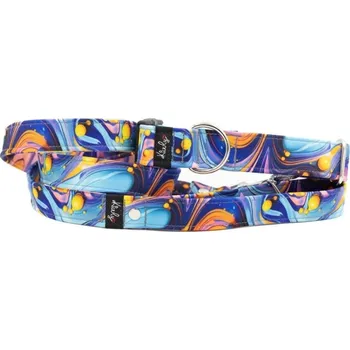 Obojek pro psa Obojek HAPPYZOO BY KIWLY softshell Tekutá barva 2 3x32-48cm