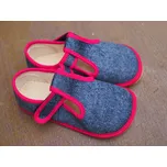 Beda Přezůvky barefoot - Pink denim (BFN 170020/W) Velikost: 35