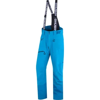 Husky Gilep M blue pánské nepromokavé zimní lyžařské kalhoty HuskyTech Stretch 20000 - M